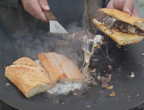 Philly Cheesesteak Sandwich με Rib-Eye Black Angus, ίσως το καλύτερο  σάντουιτς που έχετε φάει.