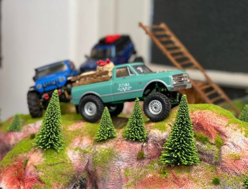 How to make the smallest course for scx24 Bronco, Gladiator and Chevy