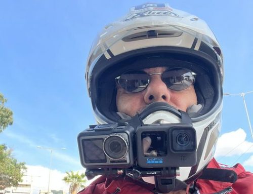 Νέα GoPro 11 action cam vs Dji Osmo action 1 test on motorcycle (GR)